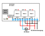 3 Kanäle Wlan Funkschalter mit Selbstsichernd modus für Smart Home Beleuchtung (Modell 0022009)