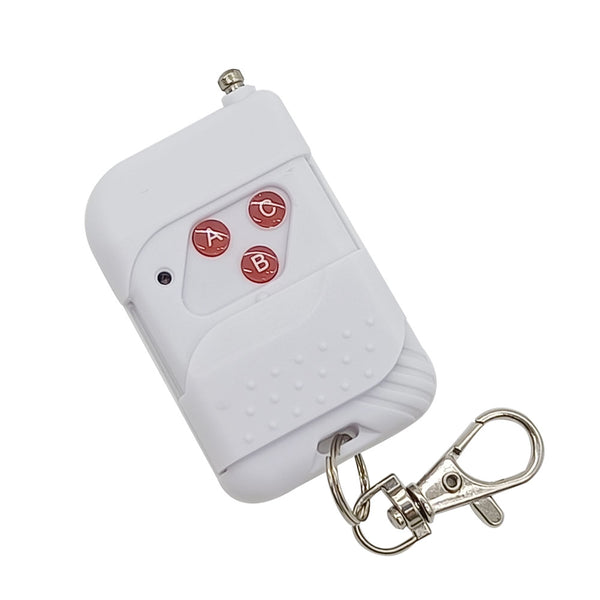 3-Knopf 100m Mini Funkfernbedienung / Sender mit Abdeckung