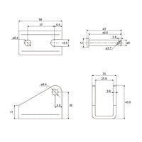 3500N Elektrischer Linearantrieb Wasserdicht mit Linearaktor Fernbedienung (Modell 0043084)