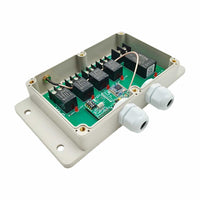 4-Kanal 230V Funkfernschalter Set 5km Reichweite für AC Bewässerung & Ventilsteuerung (Modell 0020226)