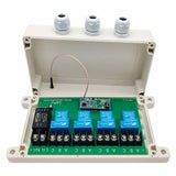 4-Kanal 5000 Meter 230V Funkempfänger mit 30A Hochleistung Potentialfreier Ausgang (Modell 0020109)