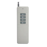 4-Kanal DC 10~24V 5km Potentialfreier Funkschalter für Außenbeleuchtung Bewässerungssteuerung (Modell 0020013)