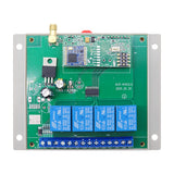 4-Kanal DC 10~24V 5km Potentialfreier Funkschalter für Außenbeleuchtung Bewässerungssteuerung (Modell 0020013)
