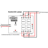 4-Kanal DC 6V/9V/12V/24V Empfänger mit 10A Potentialfreier Ausgang (Modell 0020383)