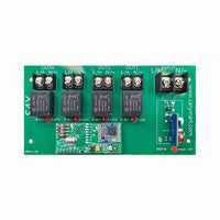 4-Kanal Universal Fernschalter mit 5000m Reichweite DC 12V 24V für DC-Geräte Steuerung (Modell 0020224)