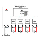 4-Kanal Universal Fernschalter mit 5000m Reichweite DC 12V 24V für DC-Geräte Steuerung (Modell 0020224)