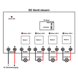 4 Kanäle Lichtschalter mit Fernbedienung 10~80V DC Eingang für Gleichstromgeräte (Modell 0020216)