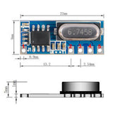 433.92MHz/315MHz Superheterodyn Empfängermodul ohne Decoder (Modell 0020278)