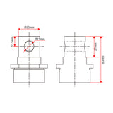 12000N Elektrischer Linearantrieb Schwerlast mit Linearaktor Fernbedienung (Modell 0043082)
