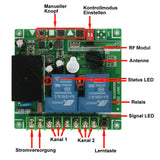500M 3 Phasen Funksteuerung Set 380V AC für Wechselstrommotor (Modell 0020080)