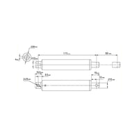 50MM Hub Mini Linearantrieb Rohrförmiger Elektrischer Linearaktuator (Modell 0041581)