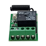 5A Relaisausgang Funkschalter Set mit Fernbedienung - 1 Kanal DC 5~12V Eingang (Modell 0020647)