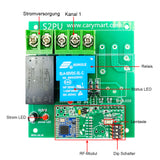 5km Automatische Wasserpumpe Funkschalter Set zwei Potentialfreier Kontakt Ausgelöst (Modell 0020520)