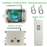 5km Automatische Wasserpumpe Funkschalter Set - 2 Potentialfreier Kontakt