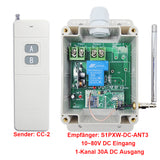 5km DC 10~80V Fernsteuerung Schalter-1-Kanal 30A Hochleistung DC Ausgang