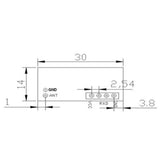 5V TTL Pegel Ausgang ASK/OOK Funkempfänger Modul ohne Decoder (Modell 0020238)