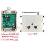 6V/9V/12V/24V DC Eingang 5km Fernschalter Ausgelöst durch DC Spannung