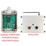 6V/9V/12V/24V DC Eingang 5km Fernschalter Ausgelöst durch DC Spannung