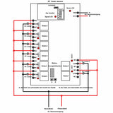 8-Kanal Reichweite 5km Potentialfreier Schalter mit Fernbedienung für Außenlampe & Ventilsteuerung (Modell 0020055)
