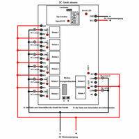 8-Kanal Reichweite 5km Potentialfreier Schalter mit Fernbedienung für Außenlampe & Ventilsteuerung (Modell 0020055)