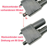 8000N 50MM-600MM Elektrischer Linearantrieb mit Linearaktor Fernbedienung (Modell 0043081)