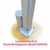 10MM Hublänge Linearantrieb 2000N mit Potentiometer und Rückmeldung (Modell 0041660)