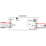 AC 85~250V Fernsteuerungsschalter mit Eins 15-Tasten Sender & Fünfzehn Empfänger (Modell 0020626)