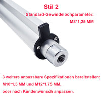 Anpassung des Frontverbinders für Linearantriebe B und J (Modell 0044106)