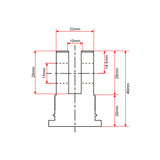 Anpassung des Rücksteckers für Linearantriebe C (Modell 0044110)
