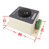 DC 10~60V Motordrehzahl Regelbarer Schalter für Gleichstrommotor (Modell 0044006)