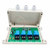 DC 10~80V 5000m Funkreichweite Empfänger mit 4-Kanal 30A Hochstrom DC Ausgang (Modell 0020670)