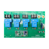 DC 10~80V 5000m Funkreichweite Empfänger mit 4-Kanal 30A Hochstrom DC Ausgang (Modell 0020670)