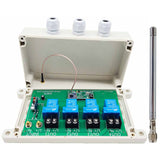 DC 10~80V 5km Funkreichweite Empfänger mit 4-Kanal 30A Hochstrom DC Ausgang