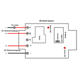 DC 10~80V Eingang Empfänger und Sender Trockenkontakt Auslöser (Modell 0023010)