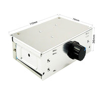 DC 12~50V Geschwindigkeit Einstellbarer Schalter für DC Motor (Modell 0044005)