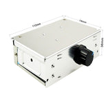 DC 12~50V Geschwindigkeit Einstellbarer Schalter für DC Motor (Modell 0044005)