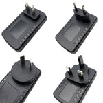 DC 12V 1A Netzadapter für Europäisch Amerikanisch Britisch Australisch