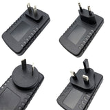 DC 12V 1A Netzadapter für Europäisch Amerikanisch Britisch Australisch