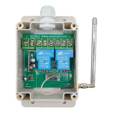 DC 12V 24V Empfänger mit 2 CH Hochleistung Potentialfreier Kontakt Relais