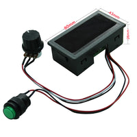 DC 6~30V Motor Drehzahlregler Drehzahl Schalter mit Digitale Anzeige