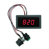 DC 6~30V Motor Drehzahlregler Drehzahl Schalter mit Digitale Anzeige (Modell 0044001)