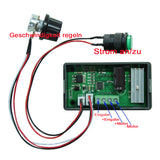 DC 6~30V Motor Drehzahlregler Drehzahl Schalter mit Digitale Anzeige (Modell 0044001)