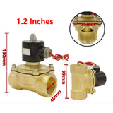 DC/AC Messing Magnetventil für Gas oder Flüssigkeit (Modell 0022104)