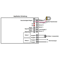 DC Motor Funk Fernschalter für Linearantrieb Steuerung (Modell 0020153)