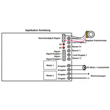 DC Motor Funk Fernschalter für Linearantrieb Steuerung (Modell 0020153)
