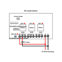 Drei-Wege Intelligenter Wlan Fernschalter für Motor / Linearantrieb (Modell 0022010)