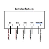 Ein-Steuerung-Vier Synchronregler Für 4 Linearantriebe A / B / J (Modell 0043026)