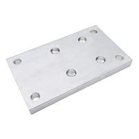 Elektrischer Linearantrieb B - Fester Unterseite Montage Quadratische Flache Platten Halterung (Modell 0043074)