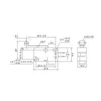Endschalter Positionsschalter Endlagenschalter für Linearaktuator (Modell: 0010013)