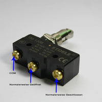 Endschalter Steuern die Position von Linearantrieben (Modell 0010010)